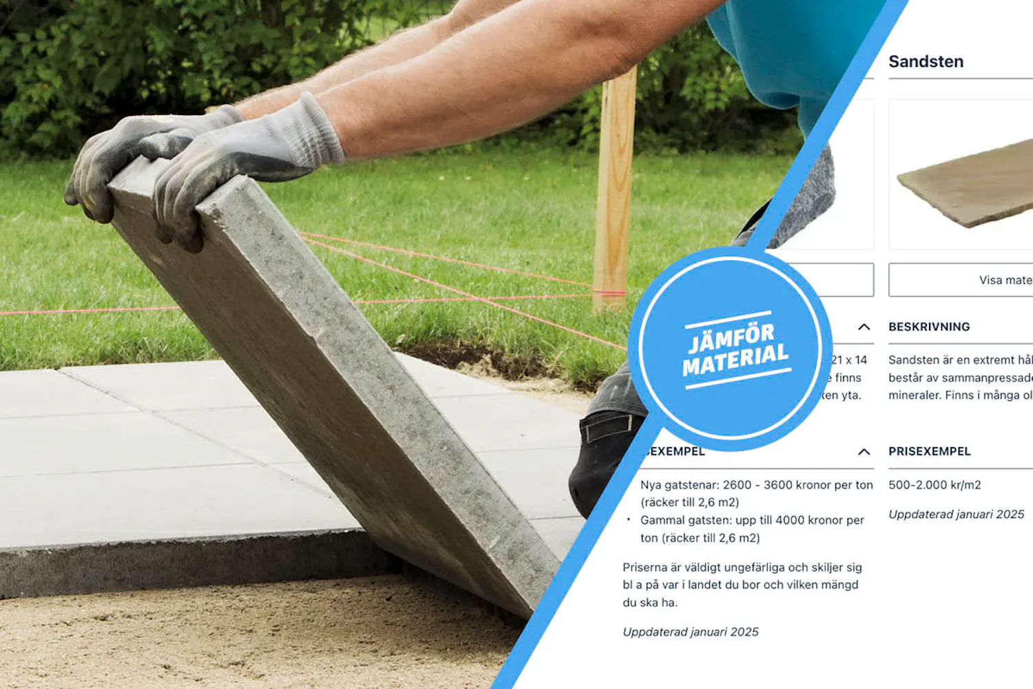 Stenar och plattor till terrassen Stenar och plattor till terrassen